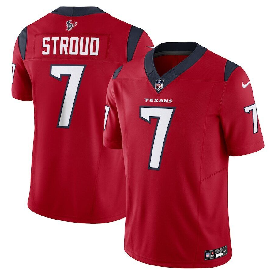 Camisa NFL Houston Texans Vapor F.U.S.E. Limited Jersey Vemelha Azul
