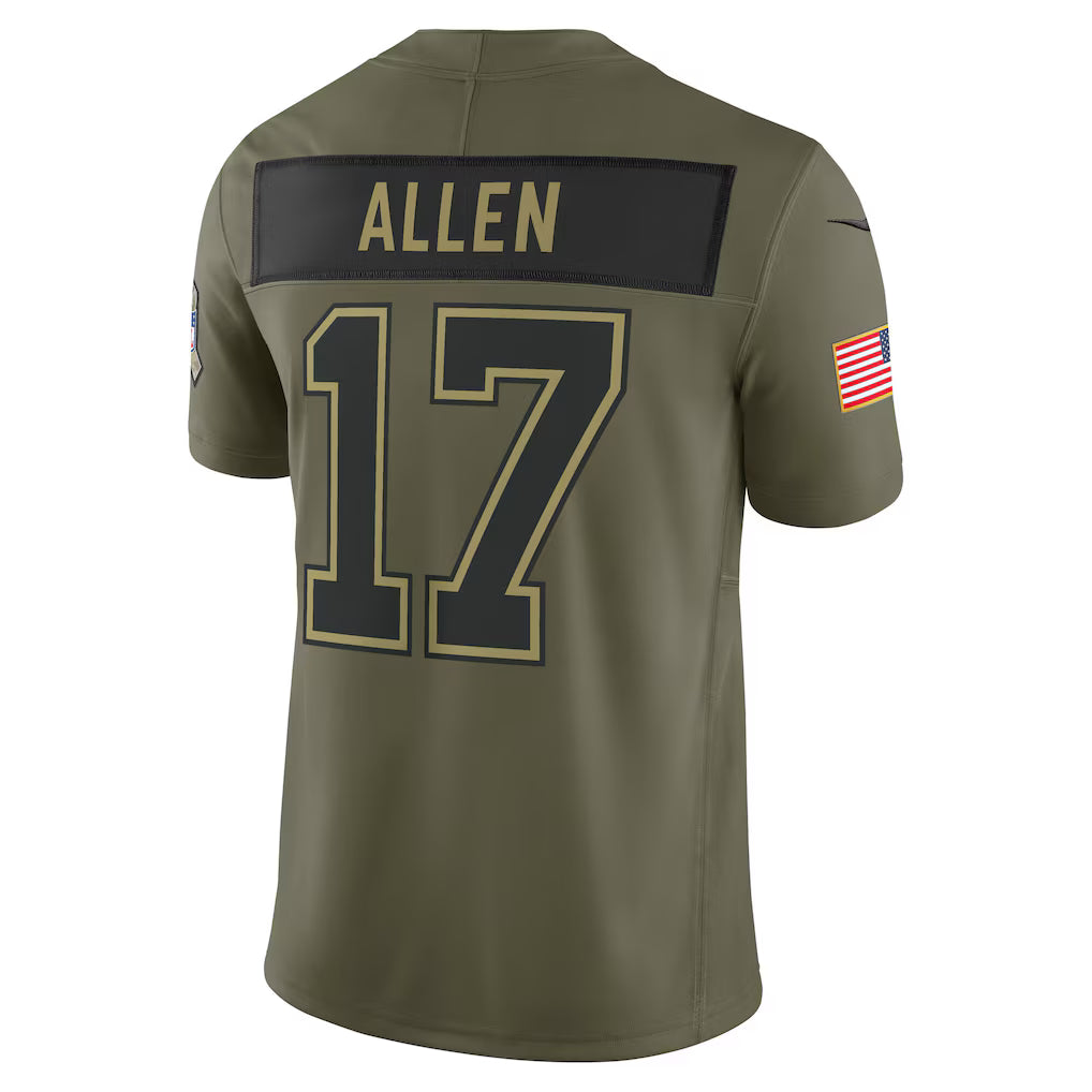 Camisa NFL Buffalo Bills Vapor F.U.S.E. Limited Jersey Salute To Service 2025