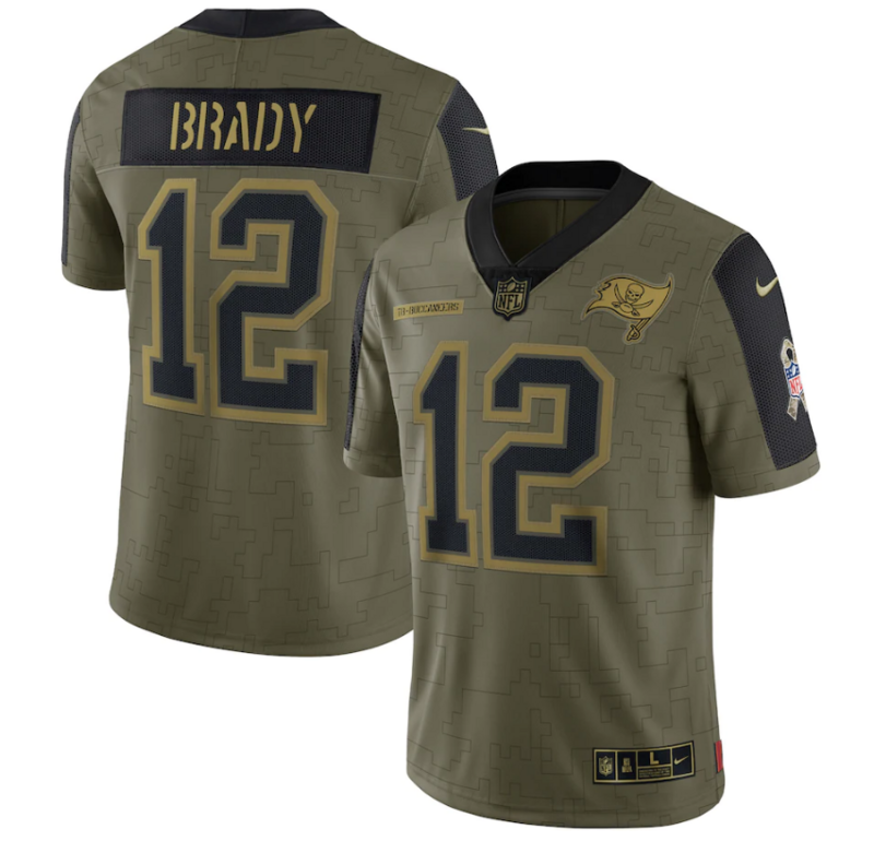 Camisa NFL Tampa Bay Buccaneers Vapor Limited Salute To Service 2021