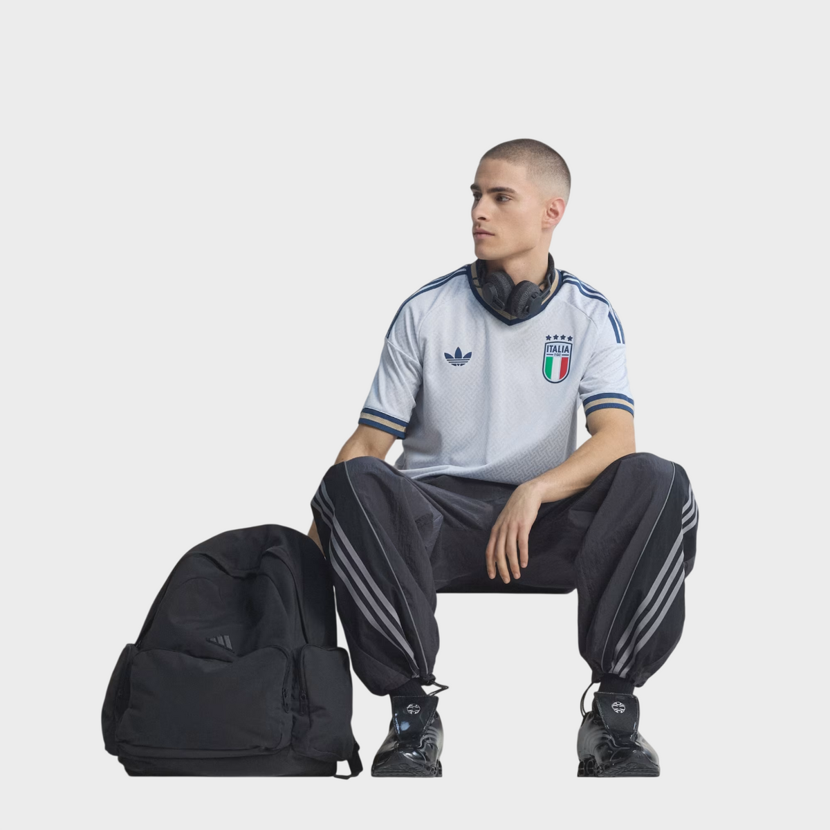 Camisa Itália II 26/27 - Jogador Adidas Masculina - Azul