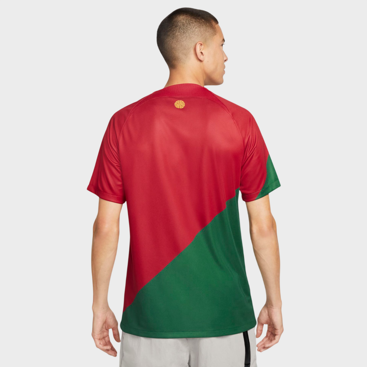 Camisa Portugal I 2022 - Torcedor Nike Masculina - Vermelha e Verde - Retrô
