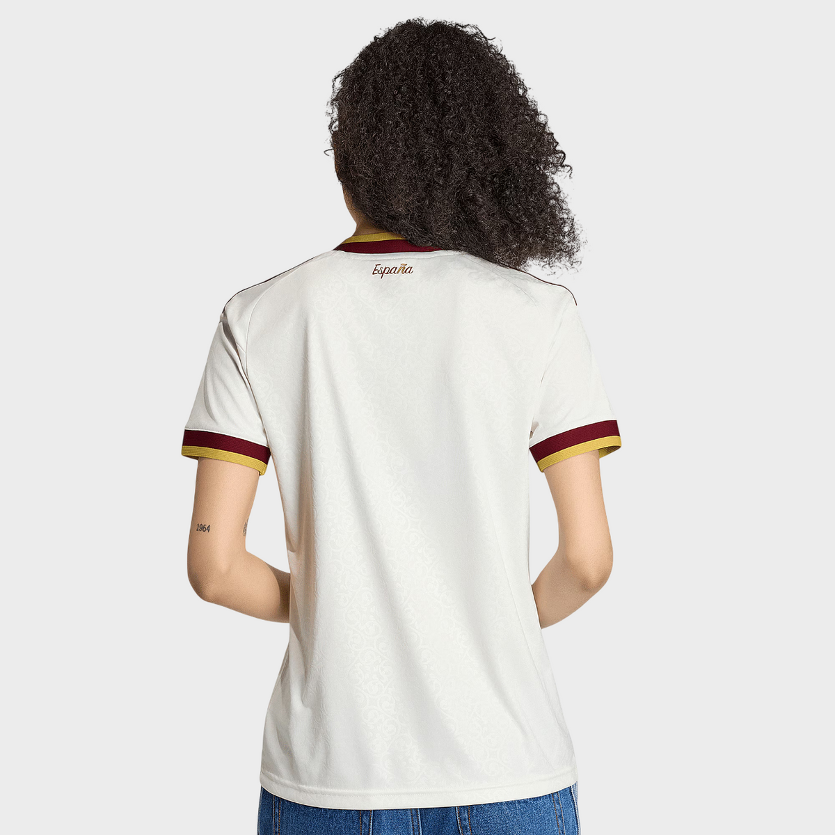 Camisa Espanha Feminina II 26/27 - Torcedor Adidas Off White