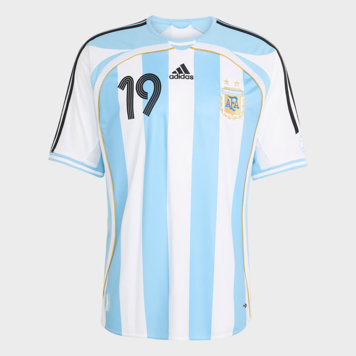 Camisa Argentina I 2006 Adidas - Retrô - MESSI 19