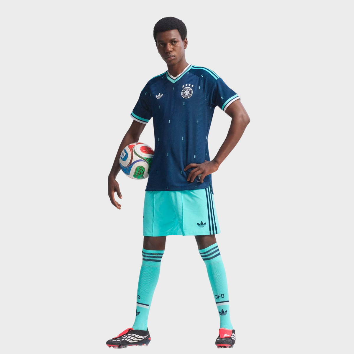 Camisa Alemanha II 26/27 - Jogador Adidas Masculina - Azul