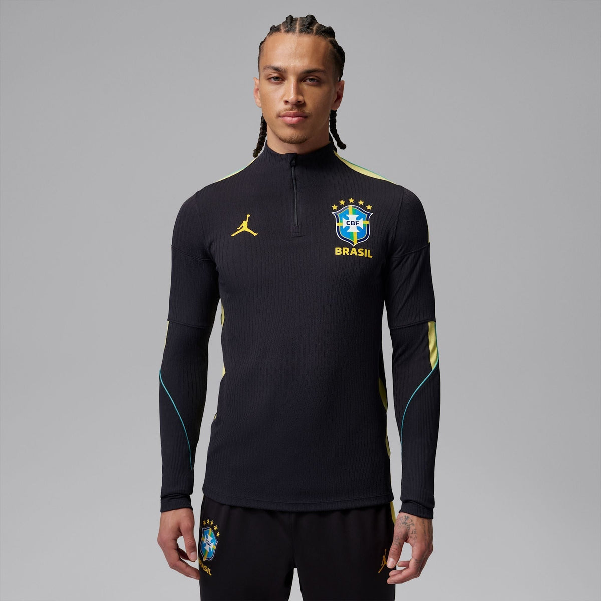 Conjunto de Treino Brasil 2026/27 Preto