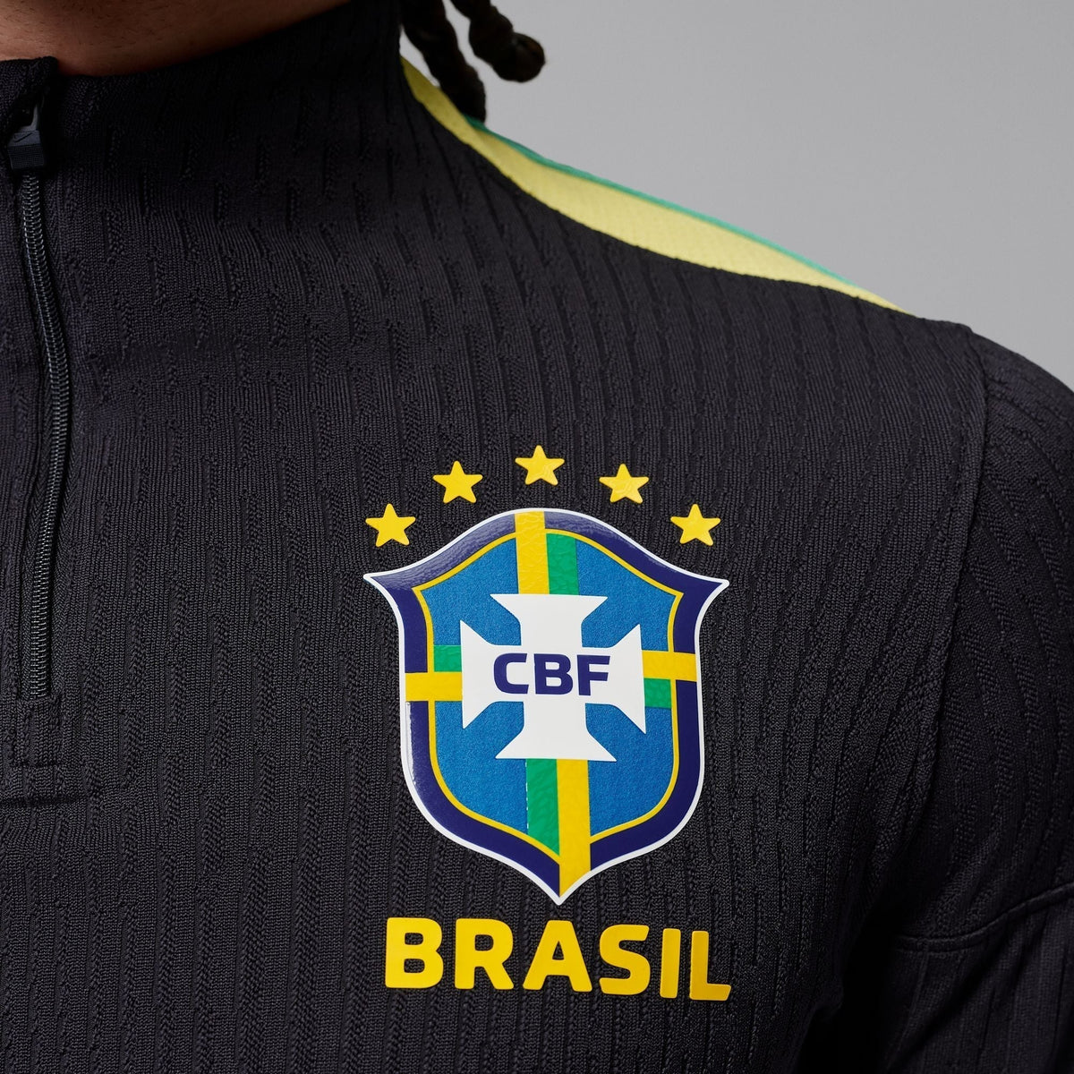 Conjunto de Treino Brasil 2026/27 Preto